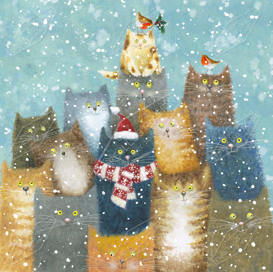 00034014JPA- Jan Pashley is represented by Pure Art Licensing Agency - Christmas Greeting Card Design