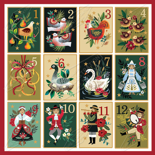 00034405DEV - Deva Evans is represented by Pure Art Licensing Agency - Christmas Greeting Card Design