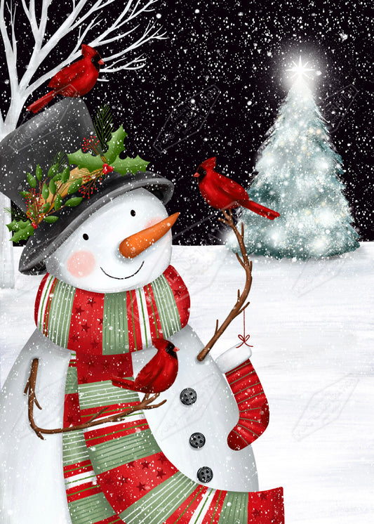 00034961AAI- Anna Aitken is represented by Pure Art Licensing Agency - Christmas Greeting Card Design