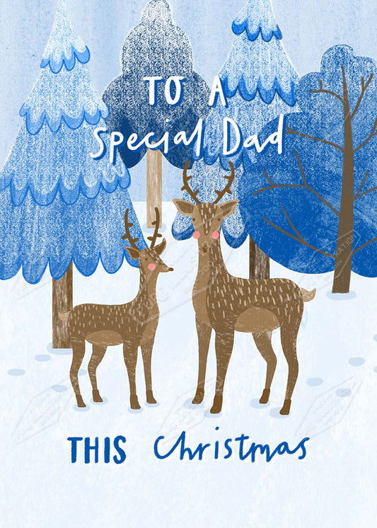 00034999LBR- Leah Brideaux is represented by Pure Art Licensing Agency - Christmas Greeting Card Design