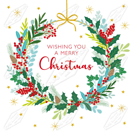 00035574CMI - Caitlin Miller is represented by Pure Art Licensing Agency - Christmas Greeting Card Design