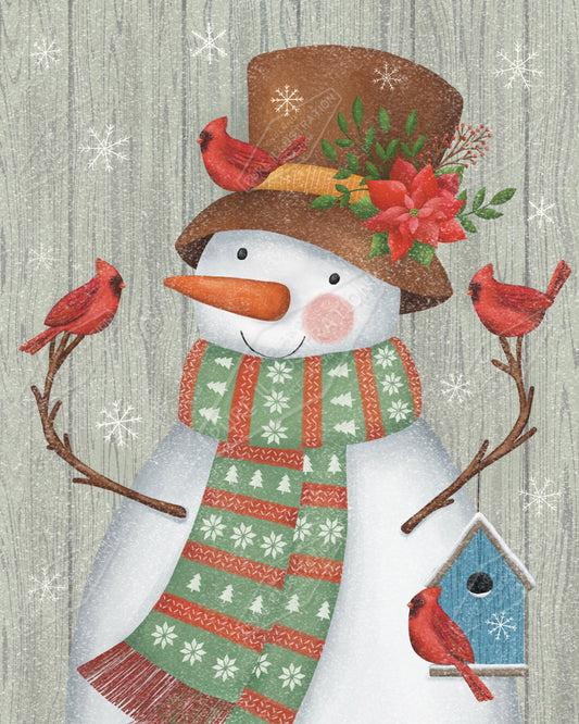 00035621AAI - Anna Aitken is represented by Pure Art Licensing Agency - Christmas Greeting Card Design