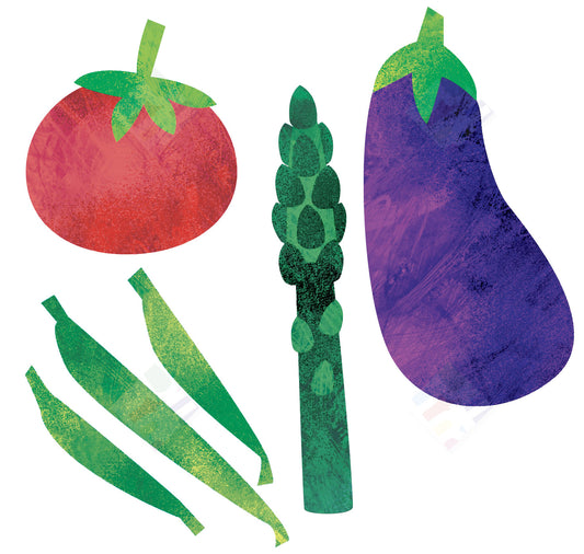 Healthy Veggie Design by Fhiona Galloway for Pure Art Licensing Agency and Surface Design Studio