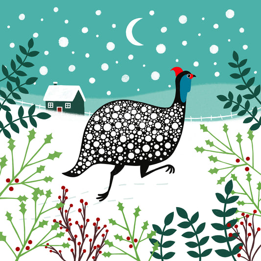 00035686SSN- Sian Summerhayes is represented by Pure Art Licensing Agency - Christmas Greeting Card Design