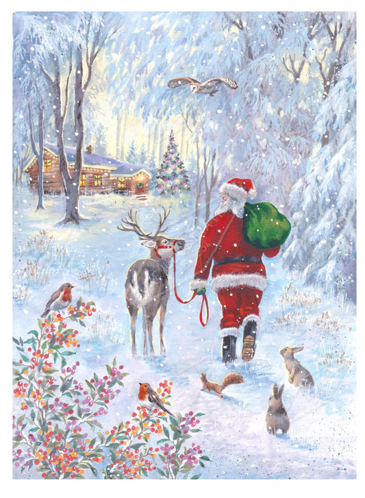 00035709AMA - Ally Marie is represented by Pure Art Licensing Agency - Christmas Greeting Card Design