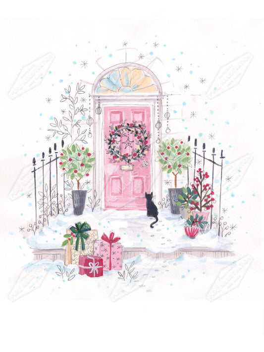00035713AMA - Ally Marie is represented by Pure Art Licensing Agency - Christmas Greeting Card Design