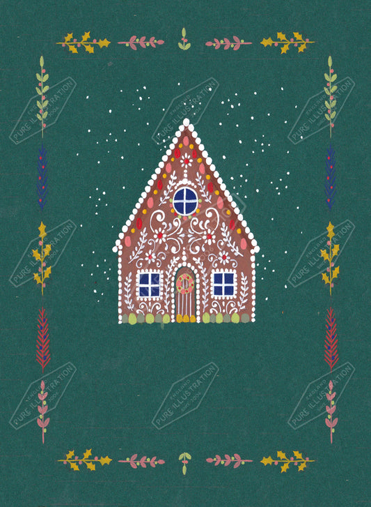 00035722AMA - Ally Marie is represented by Pure Art Licensing Agency - Christmas Greeting Card Design