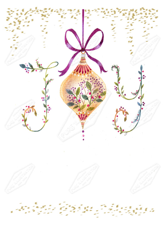 00035725AMA - Ally Marie is represented by Pure Art Licensing Agency - Christmas Greeting Card Design