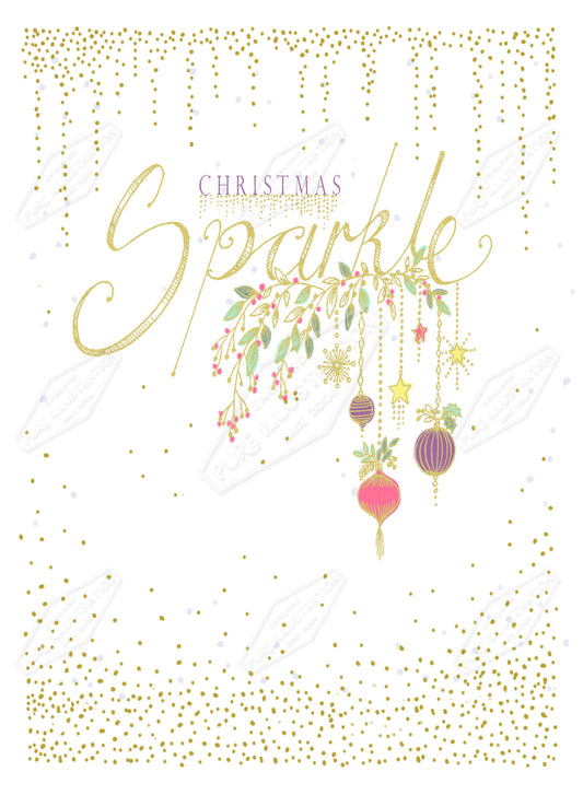00035732AMA - Ally Marie is represented by Pure Art Licensing Agency - Christmas Greeting Card Design