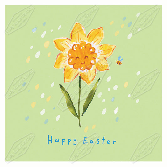 00035749AMA - Ally Marie is represented by Pure Art Licensing Agency - Easter Greeting Card Design