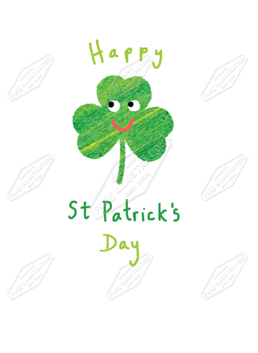 00035795AMA - Ally Marie is represented by Pure Art Licensing Agency - St Patrick's Day Greeting Card Design
