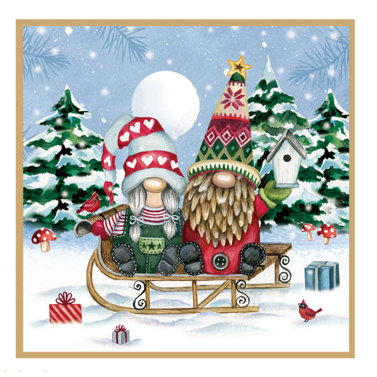 00035885DEV - Deva Evans is represented by Pure Art Licensing Agency - Christmas Greeting Card Design