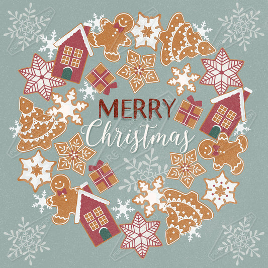 00035891GEG- Gill Eggleston is represented by Pure Art Licensing Agency - Christmas Greeting Card Design