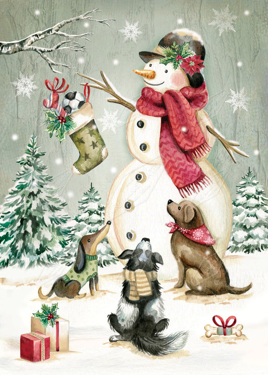 00035904DEV - Deva Evans is represented by Pure Art Licensing Agency - Christmas Greeting Card Design
