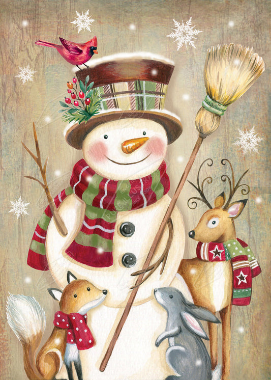 00035905DEV - Deva Evans is represented by Pure Art Licensing Agency - Christmas Greeting Card Design