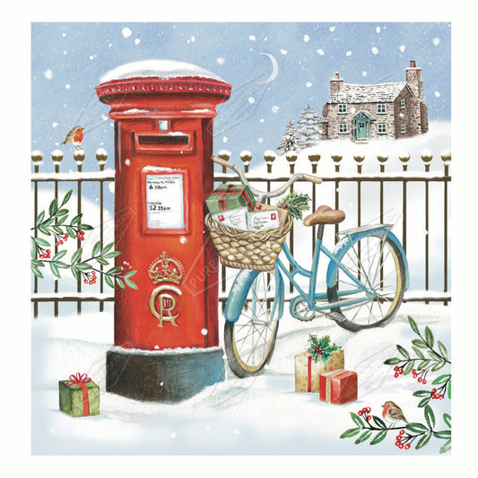 00035909DEV - Deva Evans is represented by Pure Art Licensing Agency - Christmas Greeting Card Design