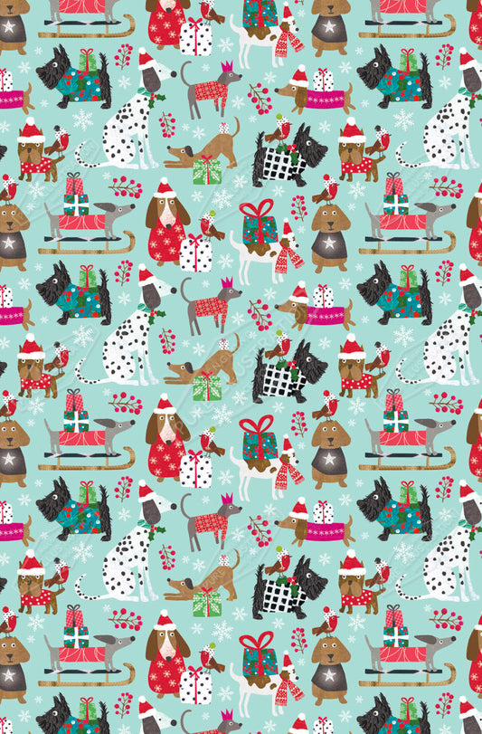 00035980IMC- Isla McDonald is represented by Pure Art Licensing Agency - Christmas Pattern Design