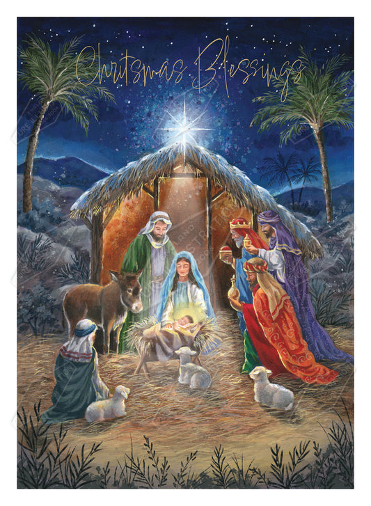 00035981AMA - Ally Marie is represented by Pure Art Licensing Agency - Christmas Greeting Card Design