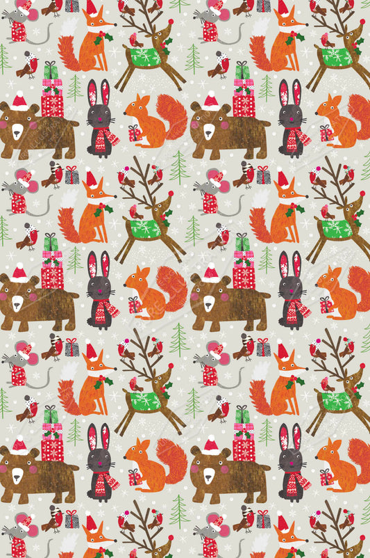 00035983IMC- Isla McDonald is represented by Pure Art Licensing Agency - Christmas Pattern Design