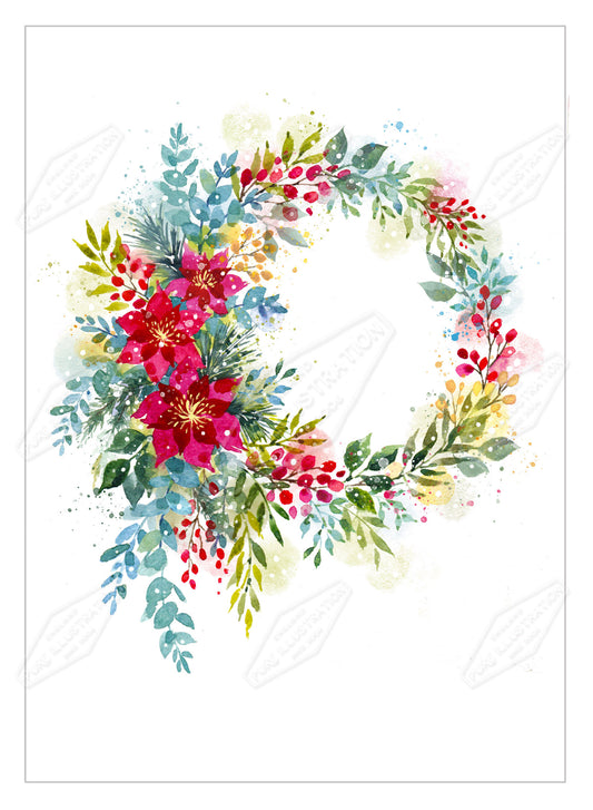 00035985AMA - Ally Marie is represented by Pure Art Licensing Agency - Christmas Greeting Card Design