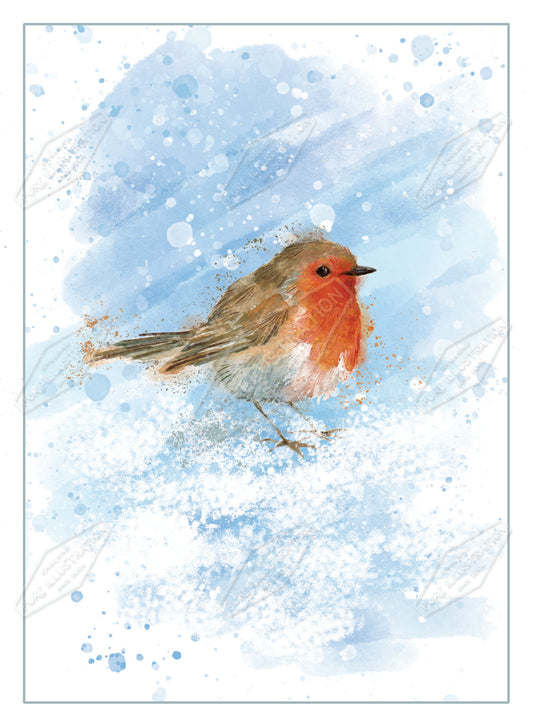 00035986AMAa - Ally Marie is represented by Pure Art Licensing Agency - Christmas Greeting Card Design