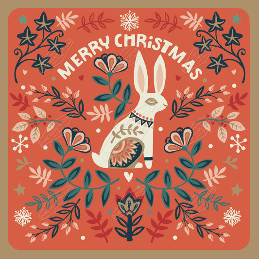 00035992DEV - Deva Evans is represented by Pure Art Licensing Agency - Christmas Greeting Card Design