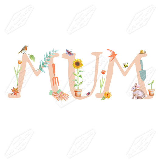 00036041VMA - Victoria Marks is represented by Pure Art Licensing Agency - Mother's Day Greeting Card Design
