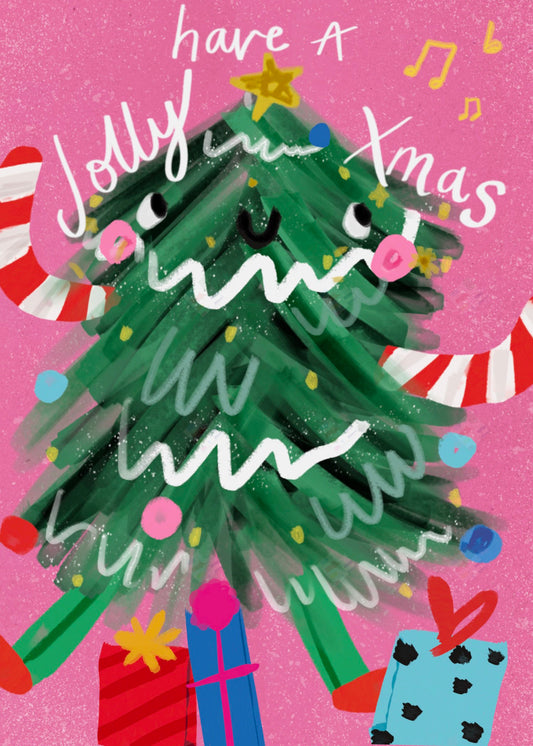 Crazy Christmas Tree Design by Jodie Smith for Pure Art Licensing Studio