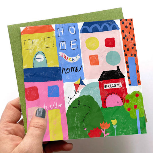 New Home Greeting Card Design by Jodie Smith for Pure Art Licensing International