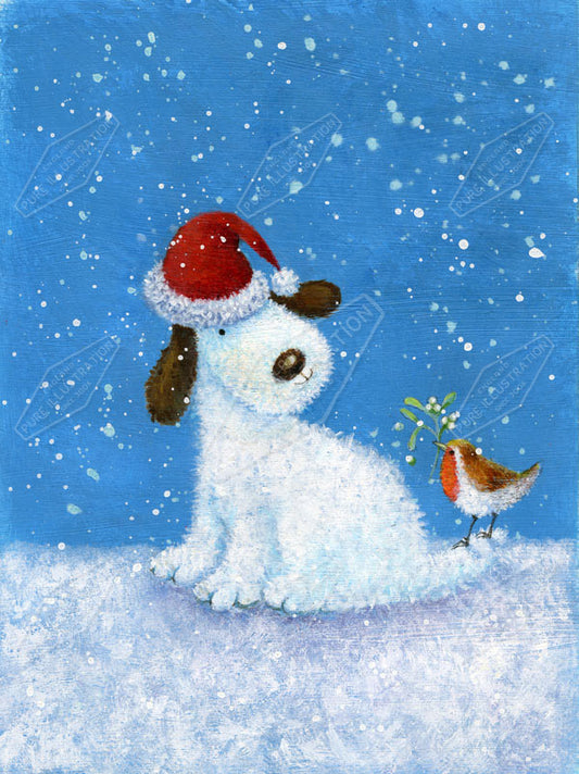 00010892JPA- Jan Pashley is represented by Pure Art Licensing Agency - Christmas Greeting Card Design