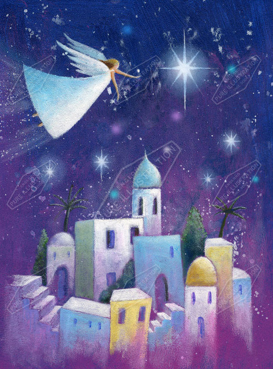 00010896JPA- Jan Pashley is represented by Pure Art Licensing Agency - Christmas Greeting Card Design
