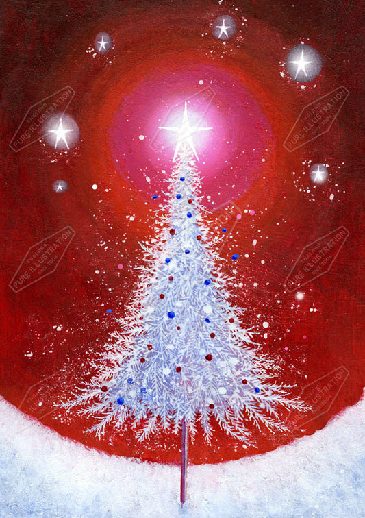 00010904JPA- Jan Pashley is represented by Pure Art Licensing Agency - Christmas Greeting Card Design