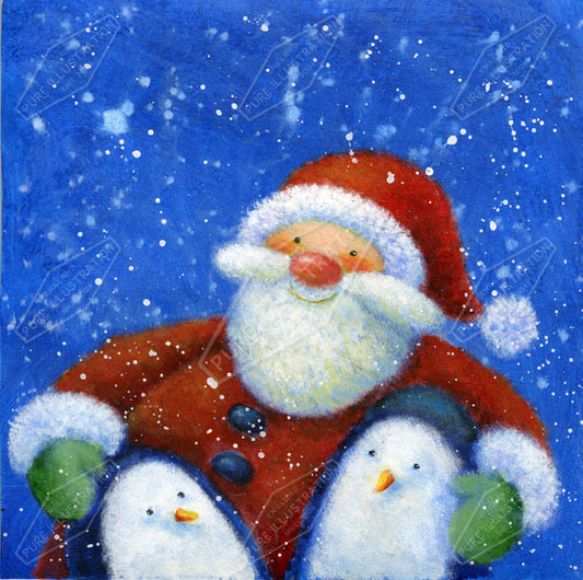 00010912JPA- Jan Pashley is represented by Pure Art Licensing Agency - Christmas Greeting Card Design