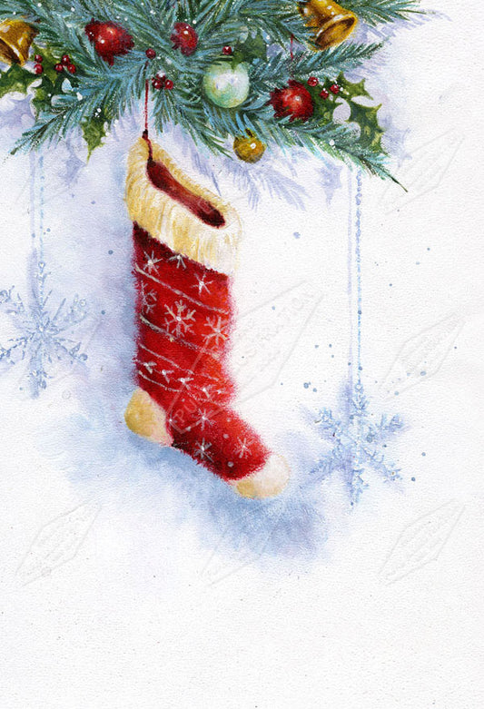 00010914JPA- Jan Pashley is represented by Pure Art Licensing Agency - Christmas Greeting Card Design