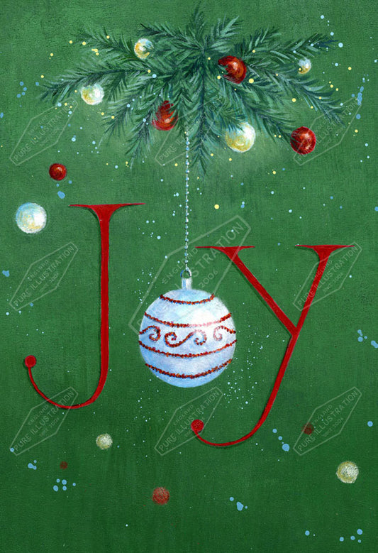 00010916JPA- Jan Pashley is represented by Pure Art Licensing Agency - Christmas Greeting Card Design