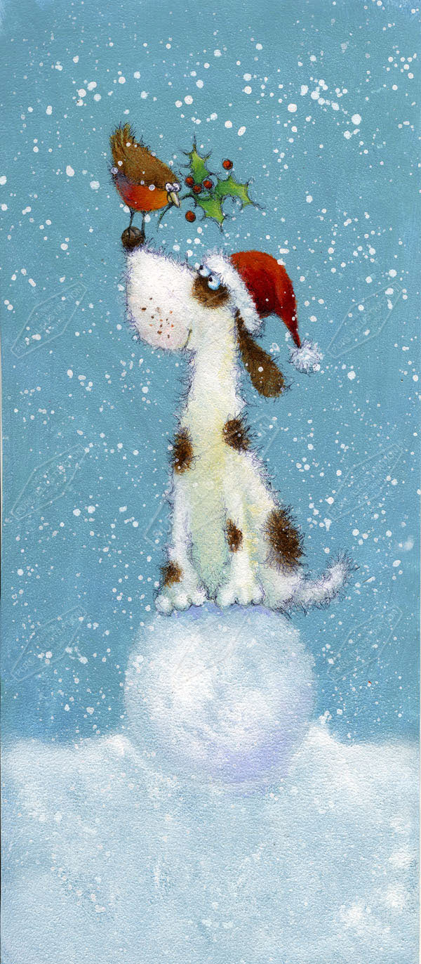 00010929JPA- Jan Pashley is represented by Pure Art Licensing Agency - Christmas Greeting Card Design
