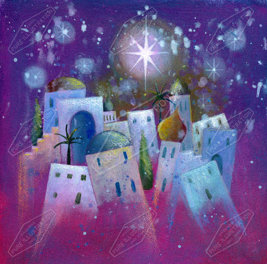 00010947JPA- Jan Pashley is represented by Pure Art Licensing Agency - Christmas Greeting Card Design