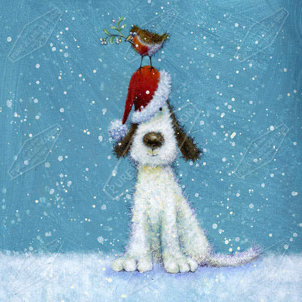 00010964JPA- Jan Pashley is represented by Pure Art Licensing Agency - Christmas Greeting Card Design
