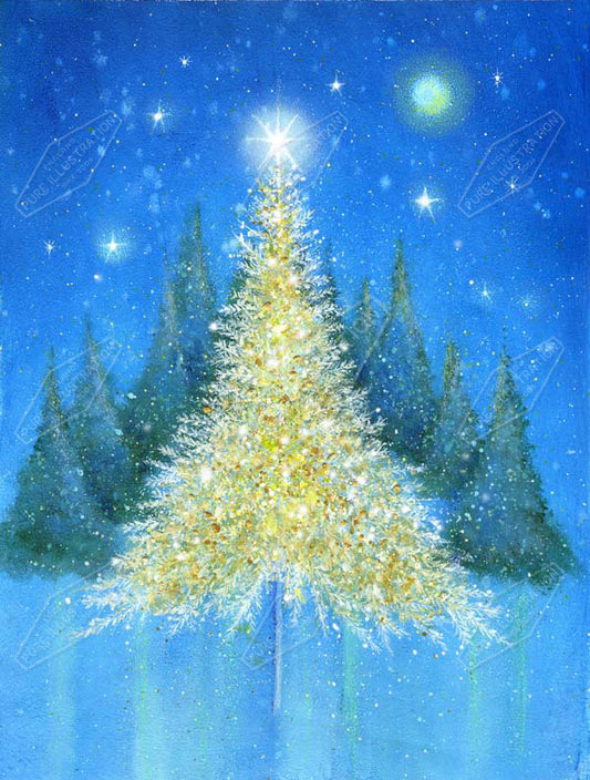 00010967JPA- Jan Pashley is represented by Pure Art Licensing Agency - Christmas Greeting Card Design