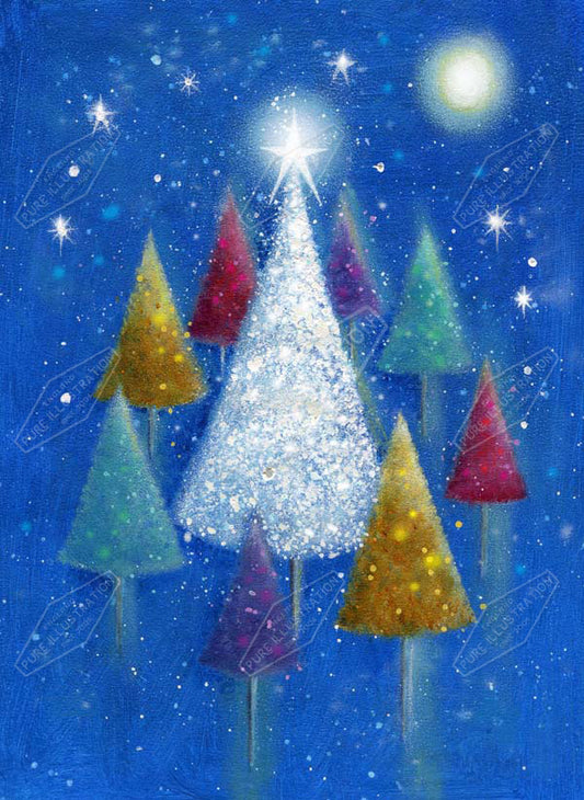00010968JPA- Jan Pashley is represented by Pure Art Licensing Agency - Christmas Greeting Card Design