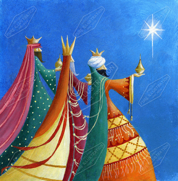 00010973JPA- Jan Pashley is represented by Pure Art Licensing Agency - Christmas Greeting Card Design