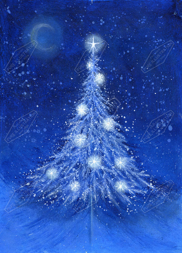 00010988JPA- Jan Pashley is represented by Pure Art Licensing Agency - Christmas Greeting Card Design
