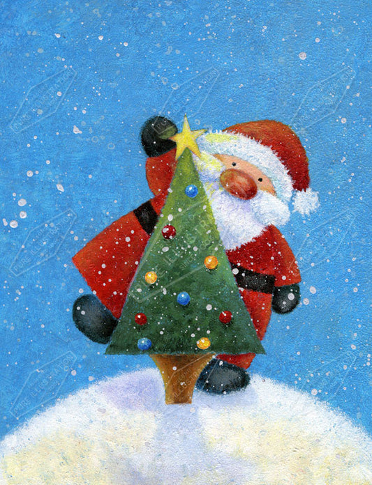 00011087JPA- Jan Pashley is represented by Pure Art Licensing Agency - Christmas Greeting Card Design