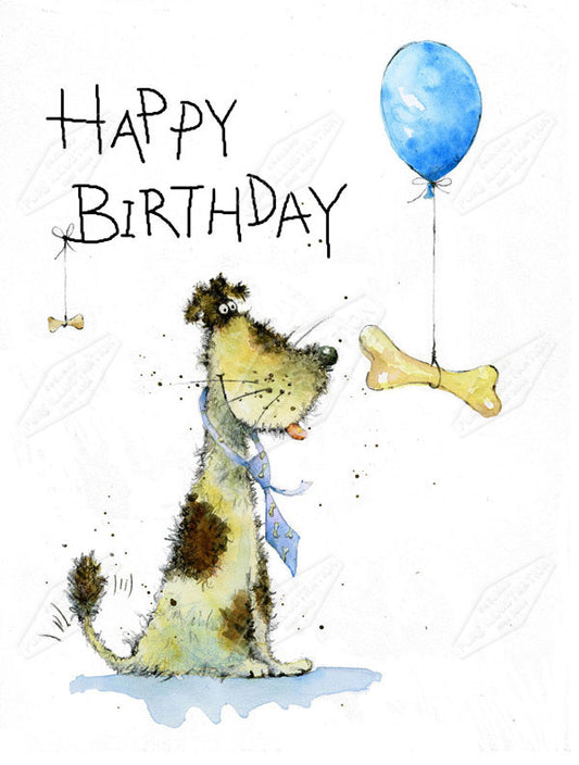 00011101JPA- Jan Pashley is represented by Pure Art Licensing Agency - Birthday Greeting Card Design