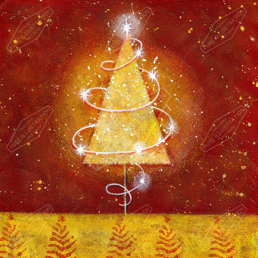 00011109JPA- Jan Pashley is represented by Pure Art Licensing Agency - Christmas Greeting Card Design