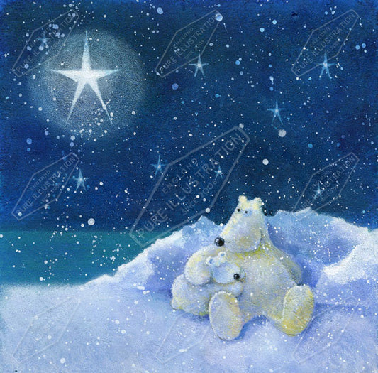 00011114JPA- Jan Pashley is represented by Pure Art Licensing Agency - Christmas Greeting Card Design