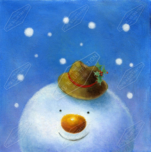 00011122JPA- Jan Pashley is represented by Pure Art Licensing Agency - Christmas Greeting Card Design