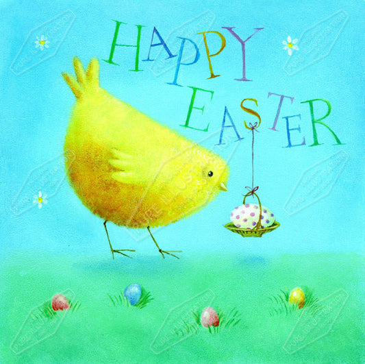 00011139JPA- Jan Pashley is represented by Pure Art Licensing Agency - Easter Greeting Card Design