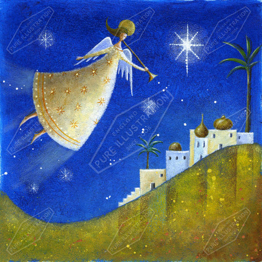 00011145JPA- Jan Pashley is represented by Pure Art Licensing Agency - Christmas Greeting Card Design