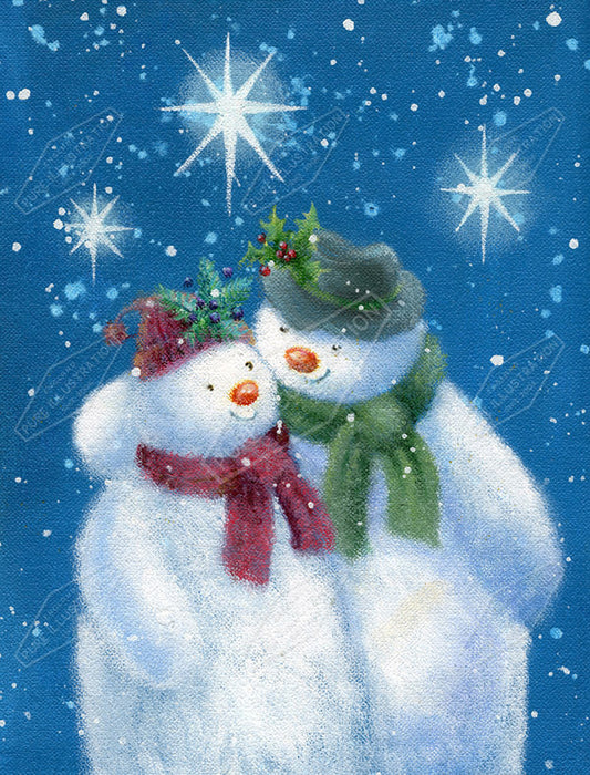 00011872JPA- Jan Pashley is represented by Pure Art Licensing Agency - Christmas Greeting Card Design